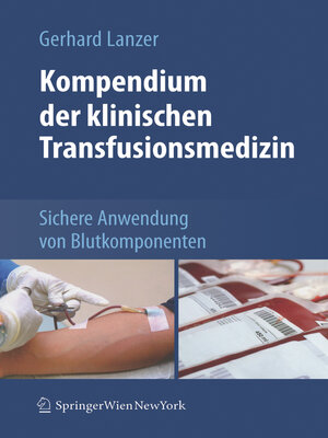 cover image of Kompendium der klinischen Transfusionsmedizin